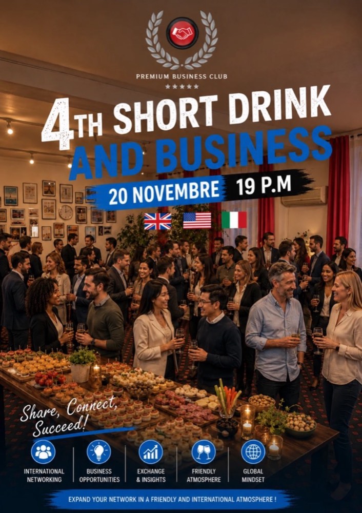Affiche : 4th Short Drink & Business